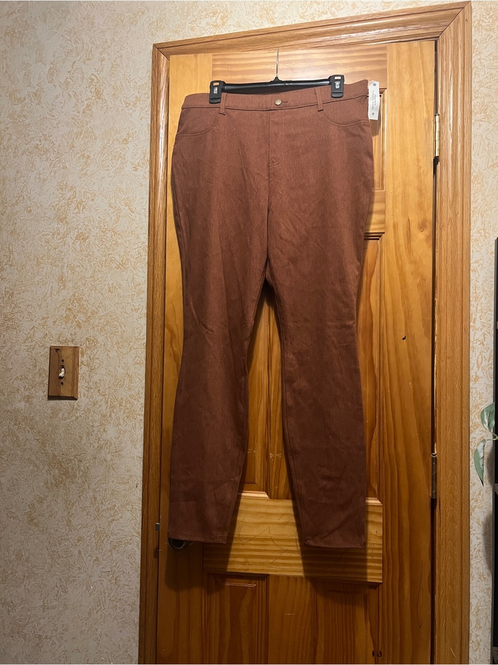NWT Brown Stretch Corduroy Pants